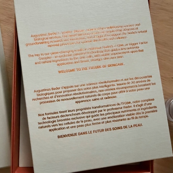 Augustinus Bader Duo The Cream 50ml The Rich Cream 50ml RP: 550 USD - Picture 4 of 10